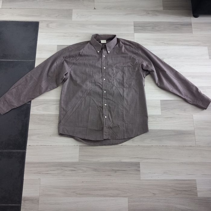 Chemise homme marron taille M