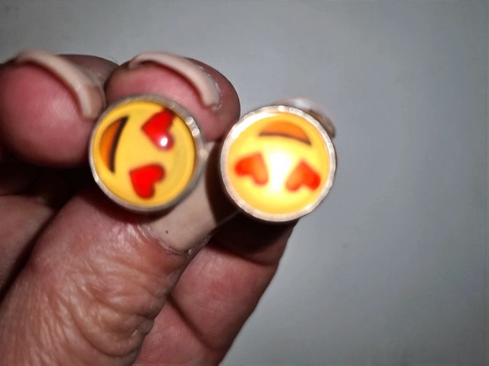 Boucles d oreilles smiley - photo numéro 2