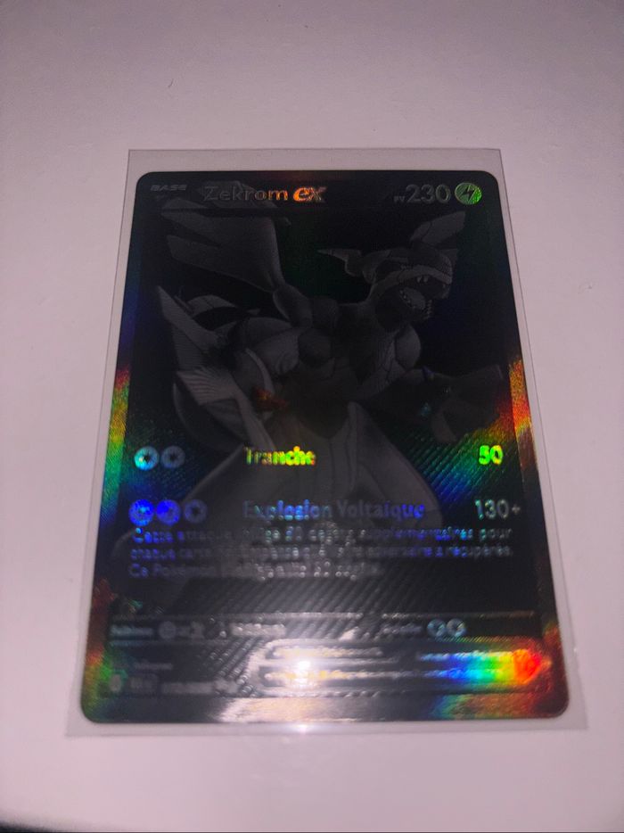 Zekrom bwr foudre noir 10.5 - photo numéro 2