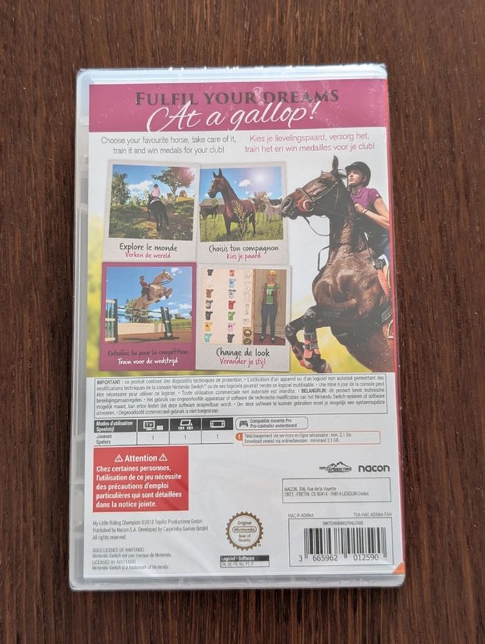 Jeux Switch My little riding Champion Neuf - photo numéro 2