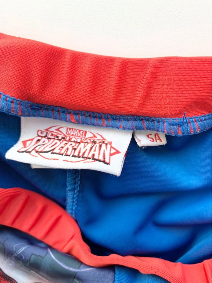 Maillot de bain Spiderman taille 5 ans - photo numéro 3