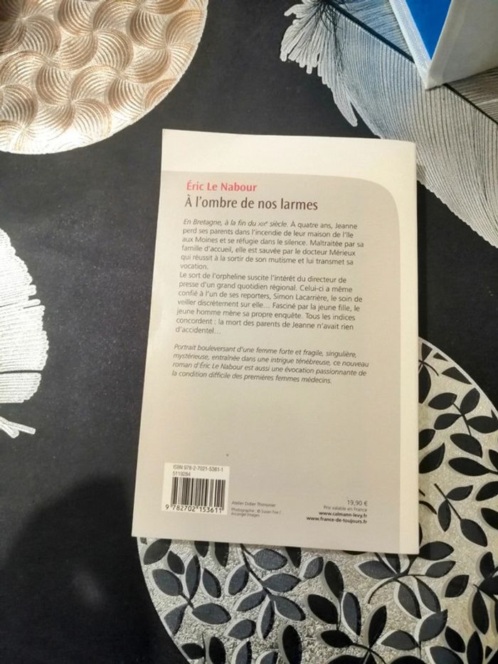 Livre à l'ombre de nos larmes - photo numéro 2