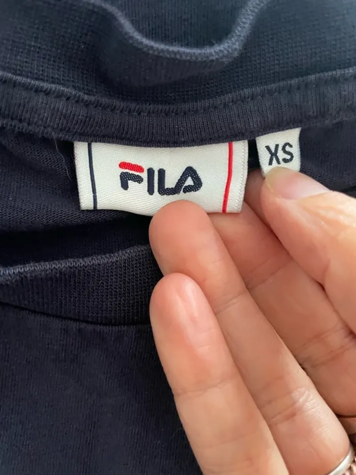 Robe Fila taille XS bleu marine blanc et rouge - photo numéro 7