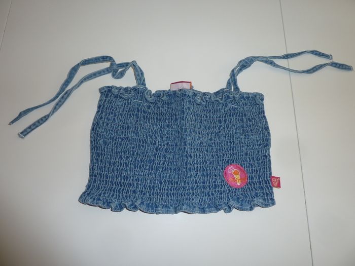DEBARDEUR JEAN FILLE 5 ANS