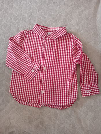 Chemise carreaux