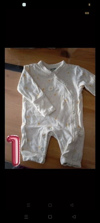Combinaison bébé sans pied