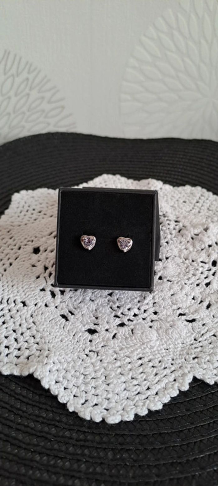 Clous d'oreilles cœur - photo numéro 4