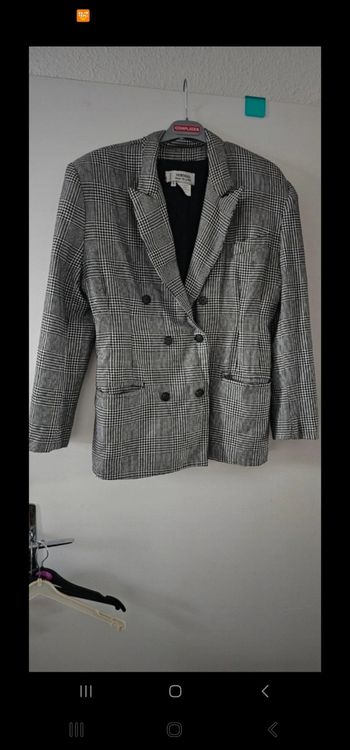 Joli blazer cintré prince de galles Vertigo 40