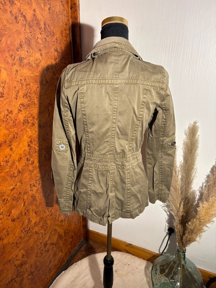 Veste Kaki Femme DDP - Taille M #vestevintageDDP - photo numéro 3