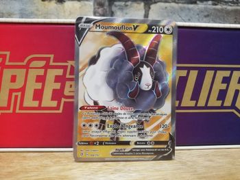 Carte Pokemon Moumouflon V Full Art Clash des Rebelles