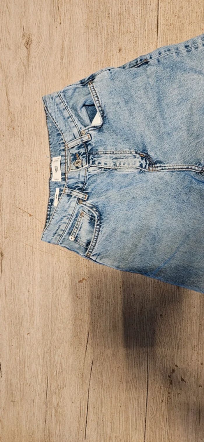 Jean s bleu Mom de Mango, taille 34, nickel - photo numéro 6