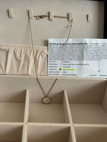 Collier Bijoux Victoria