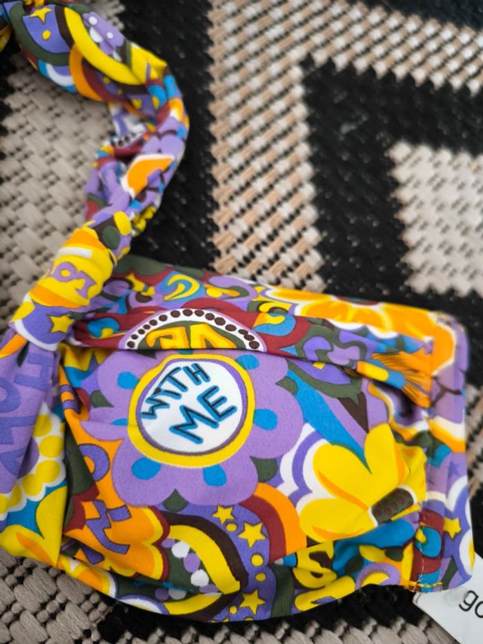 Haut de maillot de bain goldenpoint taille 80 neuf - photo numéro 2