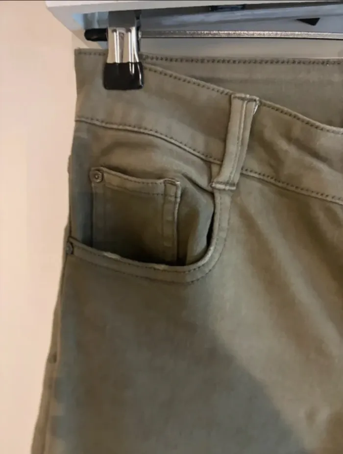 Pantalon cargo kaki Jennyfer - T38 - photo numéro 6