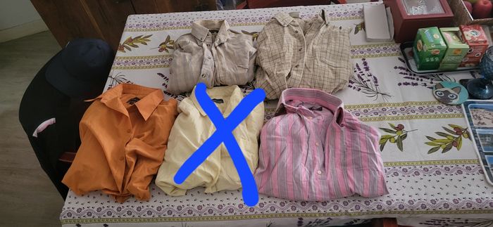 Lot de 4 chemises Homme taille L - photo numéro 2