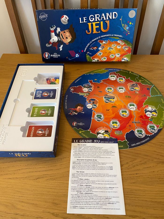 NEUF et Vintage Le Grand Jeu de l’Euro 2016 - photo numéro 3