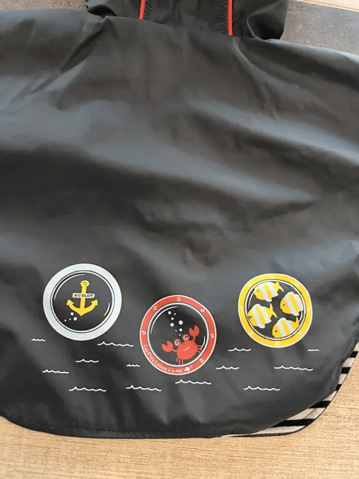 Poncho Coupe-vent imperméable garçon 6 mois Hublot - photo numéro 14