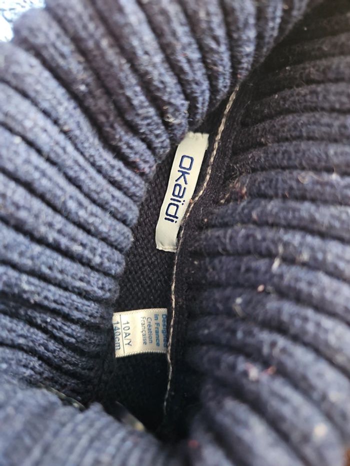 Pull col roulé garçon 10 ans - photo numéro 5