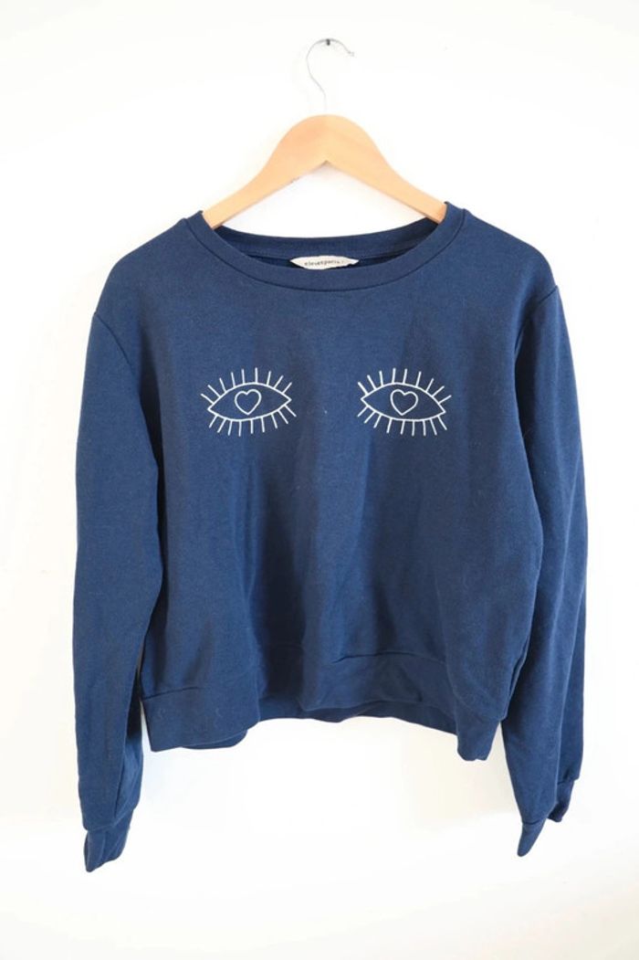 C40 sweat marine Eleven paris L