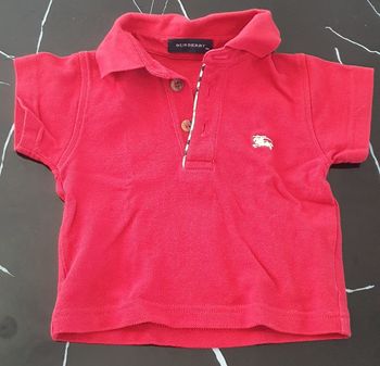 Polo Burberry bébé
