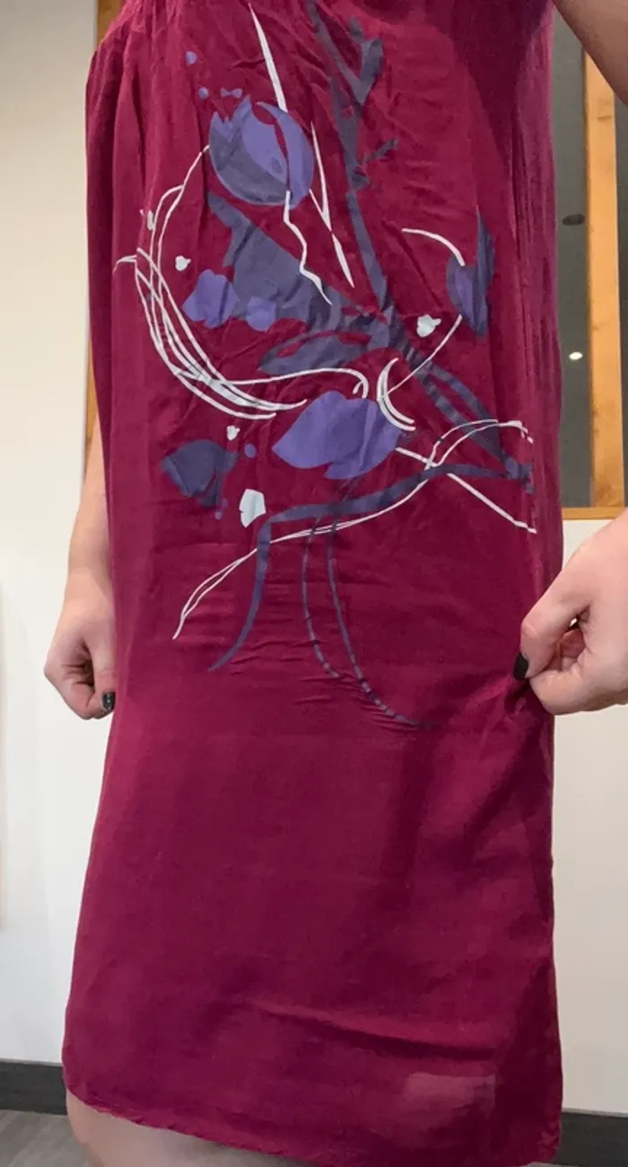 Robe rose bordeaux 3 suisses - photo numéro 4