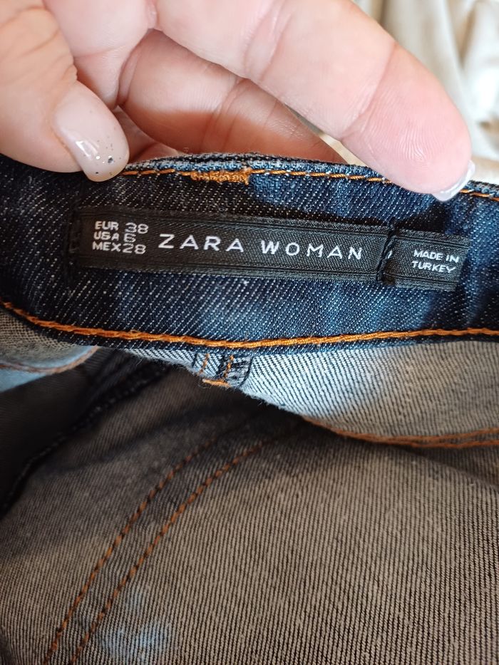 Jupe en Jean Zara - photo numéro 4