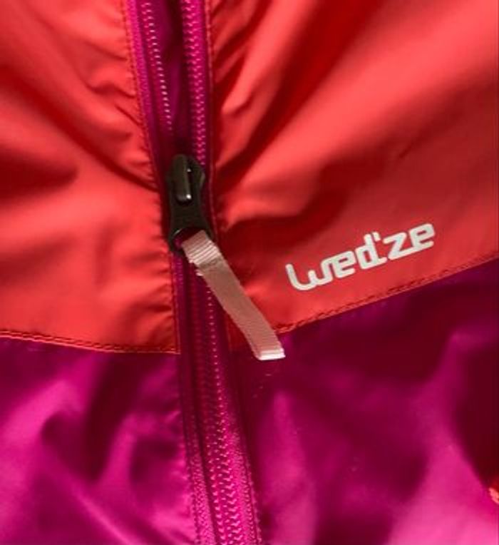 ensemble de ski fille 4 ans wed'ze decathlon rose orange 98/104 cm veste pantalon - photo numéro 2