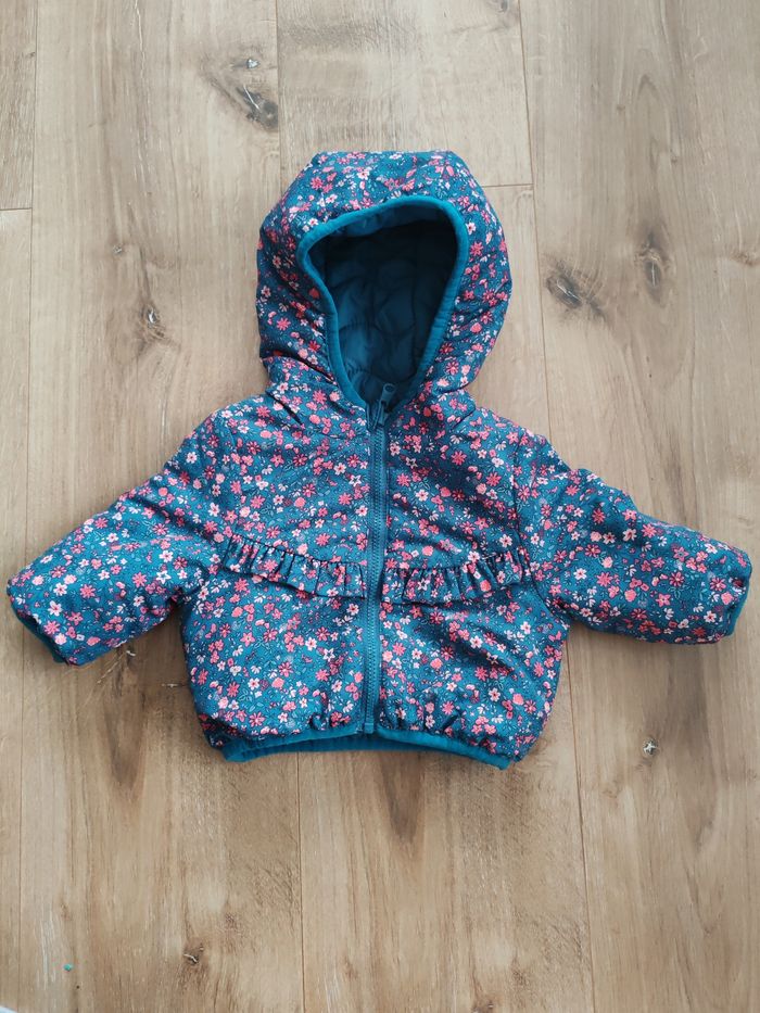 Manteau bébé fille 3 mois réversible