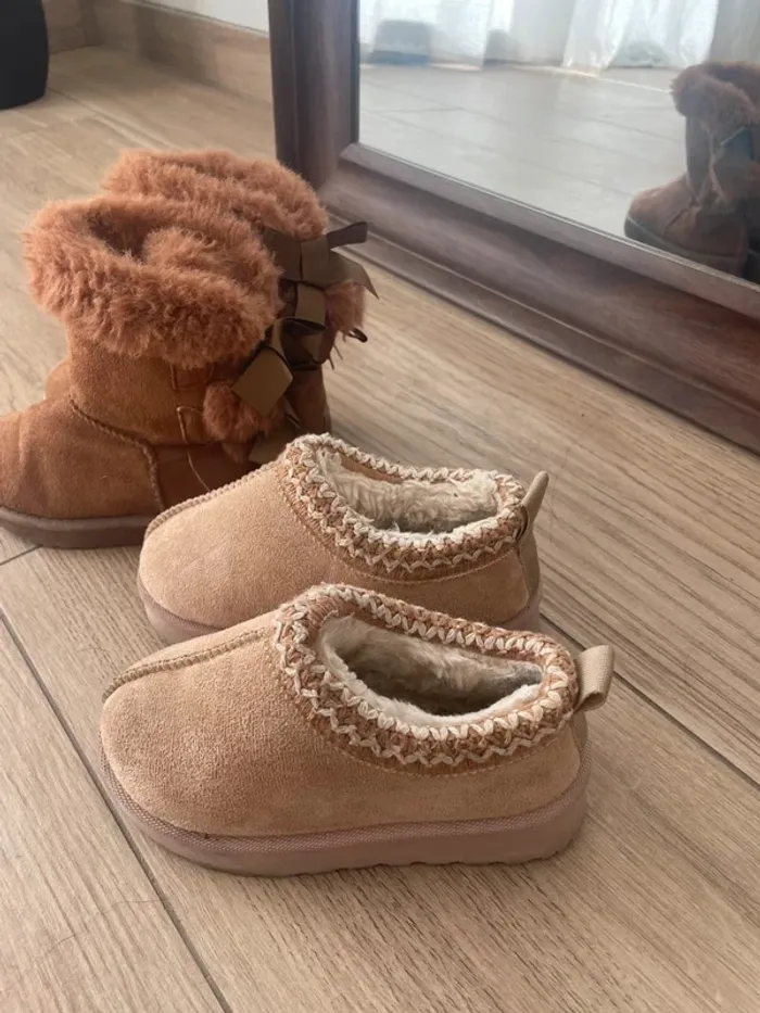 Lot Boots hivers fourrures - photo numéro 2