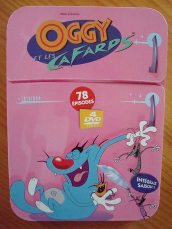 4 DVD "Oggy et les cafards"