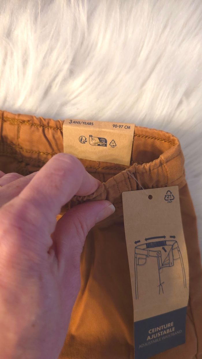 (NEUFS non portés) 🏷🏷🥰💙 superbe ensemble Teeshirt ml et pantalon doublé 3ans Garçon 💙🥰🤩 - photo numéro 6