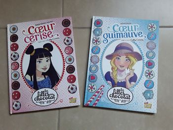 2 BD Les filles au chocolat Cathy CASSIDY