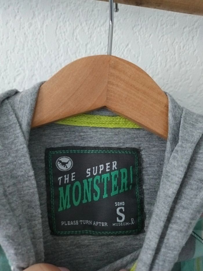 Chemise doublée / surchemise à capuche Okaïdi 8 ans - photo numéro 2