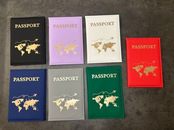 Protège passeport personnalisable