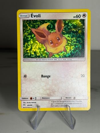 Évoli 40/40  Pokémon McDo 2019 holo 