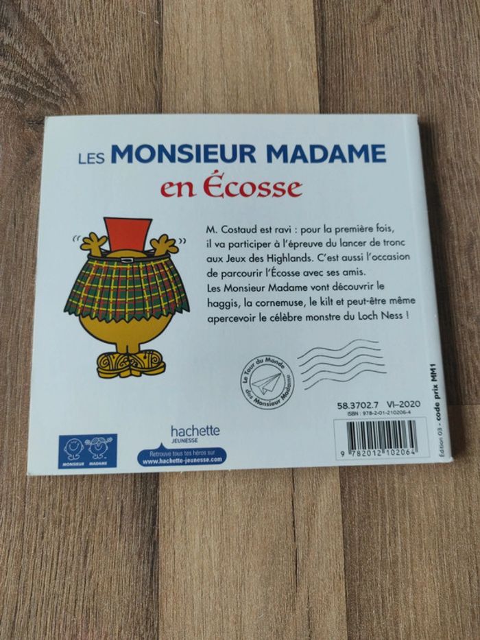 Livre : Les Monsieur Madame en Écosse - photo numéro 2