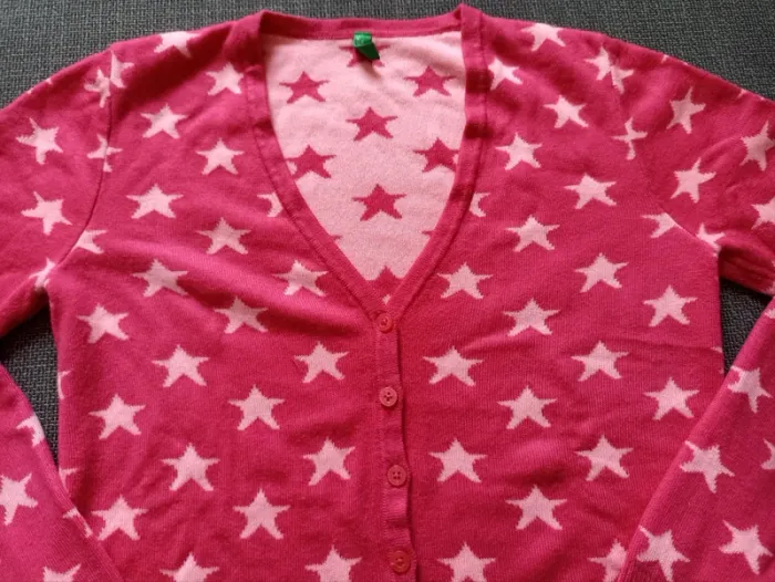 Gilet iconique Benetton 8 ans Neuf - photo numéro 2