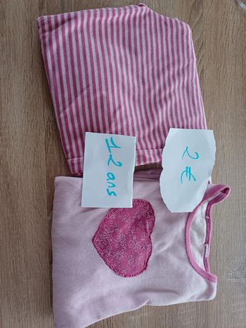 Ensemble pyjama 12 ans