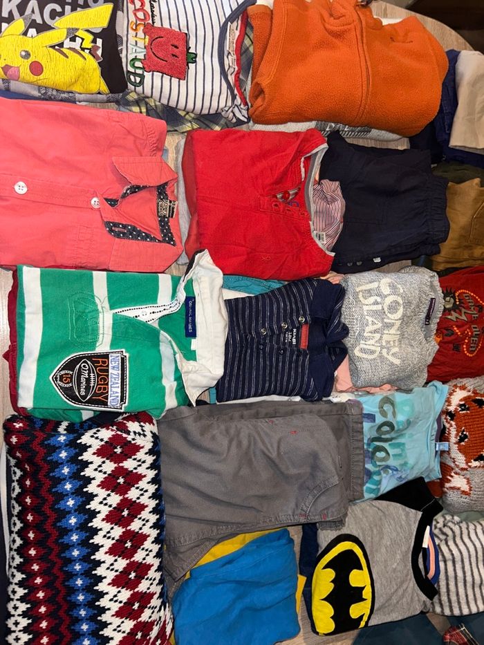 Gros lot de 60 vêtements garçon 👦 - photo numéro 8