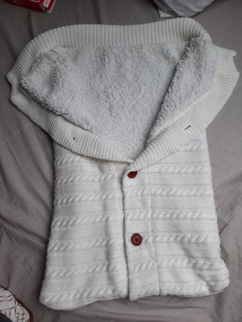 Nid d'ange en  laine