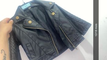 Veste similicuir