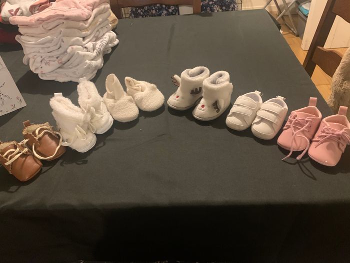 6 maires de chaussures/chaussons