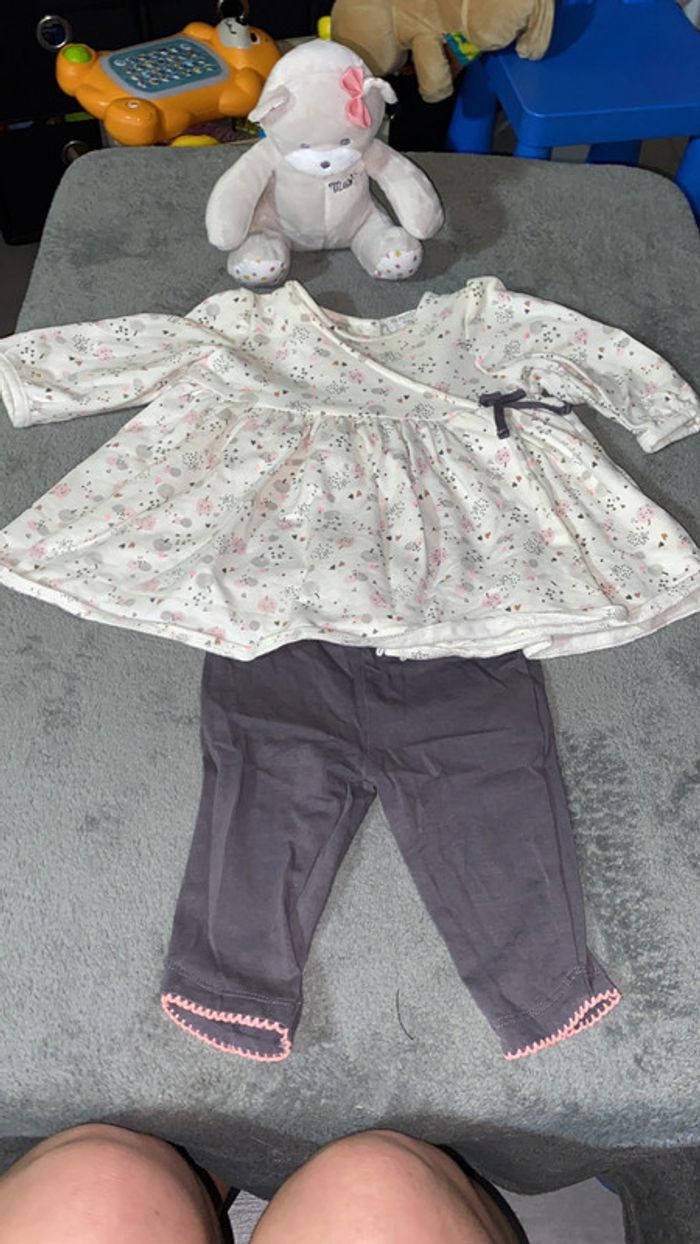 Ensemble 2 pièces robe et legging