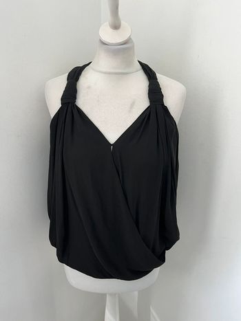 Top débardeur noir Zara XS