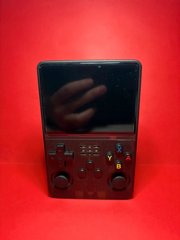 Console de jeu portable noir rétro R36S avec système Linux Arkos + carte mémoire 64go - photo numéro 7