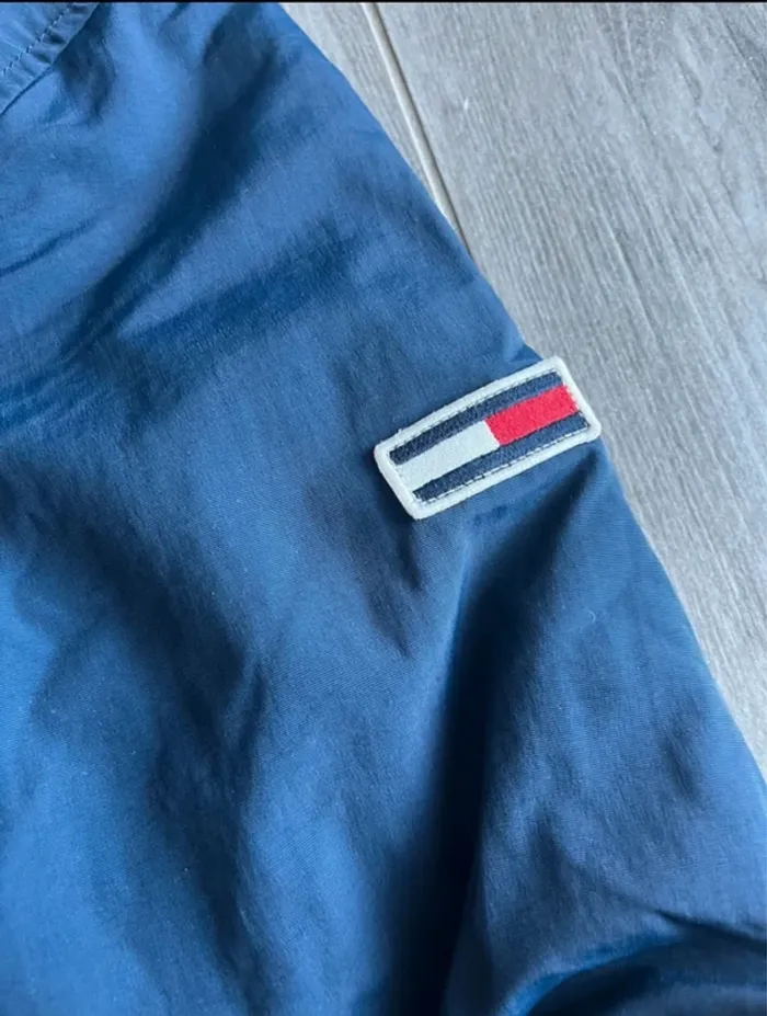 Veste hiver bleu marine Tommy Jeans taille M - photo numéro 4