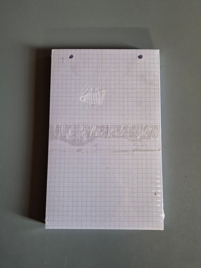 Bloc 50 fiches Bristol 125 ×200 quadrillé 5×5 - photo numéro 2