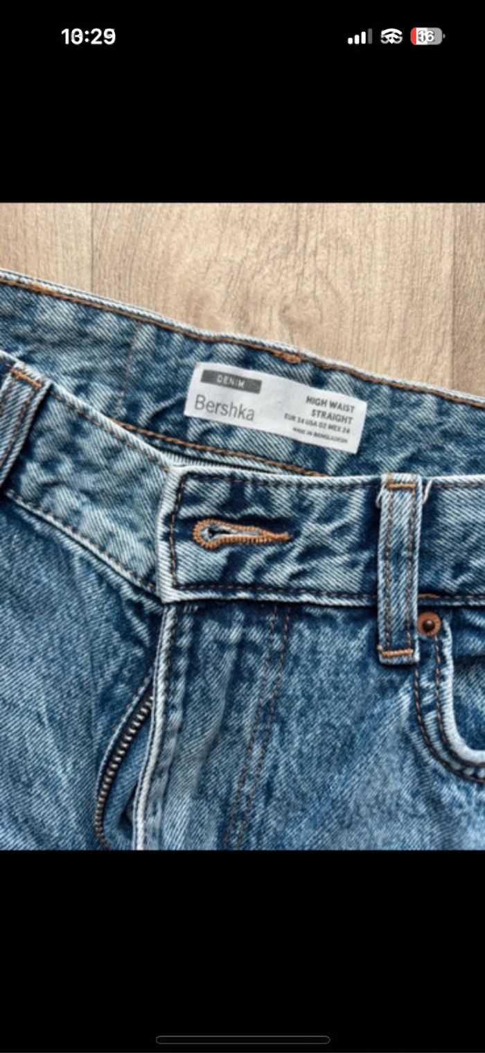 Jeans bershka taille XS 34 - photo numéro 3