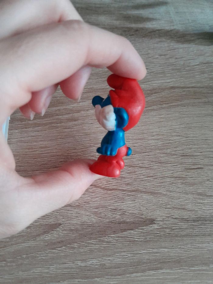 Magnifique grand stroumpf vintage ancien - photo numéro 2