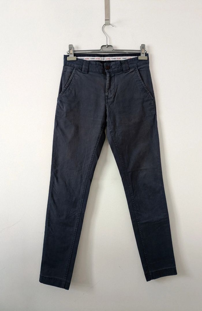 Pantalon marine - Tommy Hilfiger - taille 38 - photo numéro 2